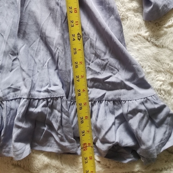 ✨️CL Philosophy Lavender Pink Yarn Tie Dangle Bead Shift Dress NWT Size L - Picture 7 of 8